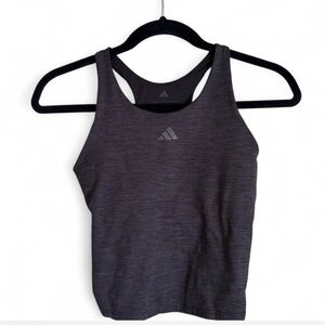 Adidas Charcoal Sleeveless Top